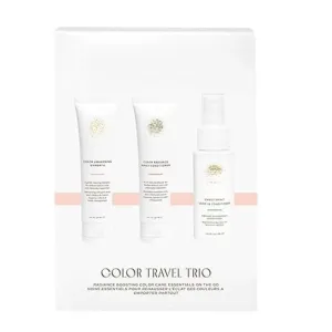INNERSENSEBeauty - Color Travel Hair Trio | Non-Toxic, Cruelty-Free, Clean Haircare (Awakening Hairbath, Radiance Conditioner, Sweet Spirit Leave-In Conditioner)