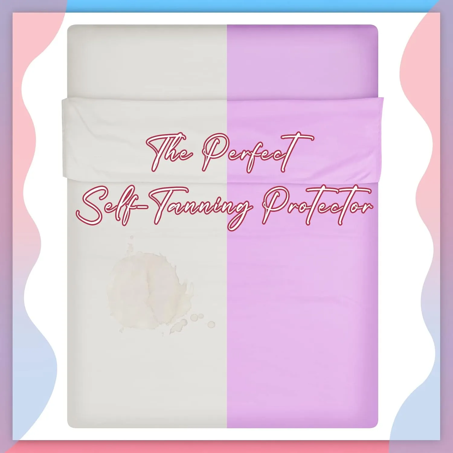 Irenare Self Tan Sleep Sack Breathable Self Tanning Sheet Protector for Bed Travel Sleeping Bag Camping and Sheet Liner for Outdoor Travel Hiking