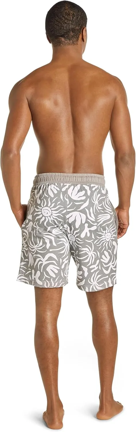 JOE BOXER Men's Jersey Pajama Bottoms Shorts – Soft & Breathable Sleepwear with Elastic Waist