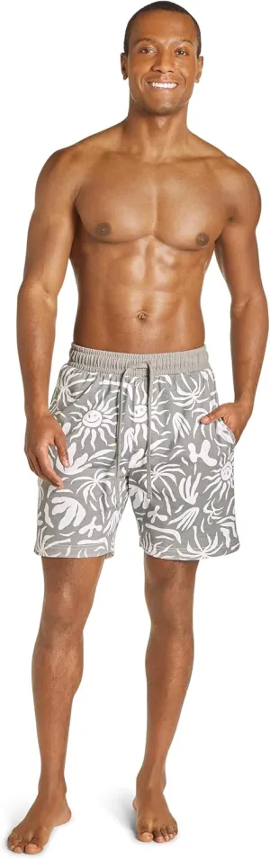 JOE BOXER Men's Jersey Pajama Bottoms Shorts – Soft & Breathable Sleepwear with Elastic Waist