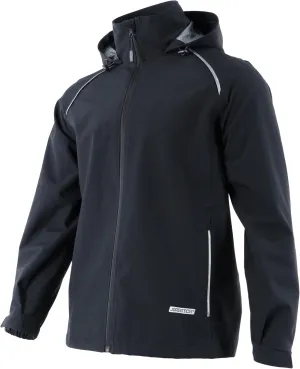 JORESTECH Waterproof Ripstop Rain Sport Jacket With Reflective Highlights And Heat Transfer Tap On The Back