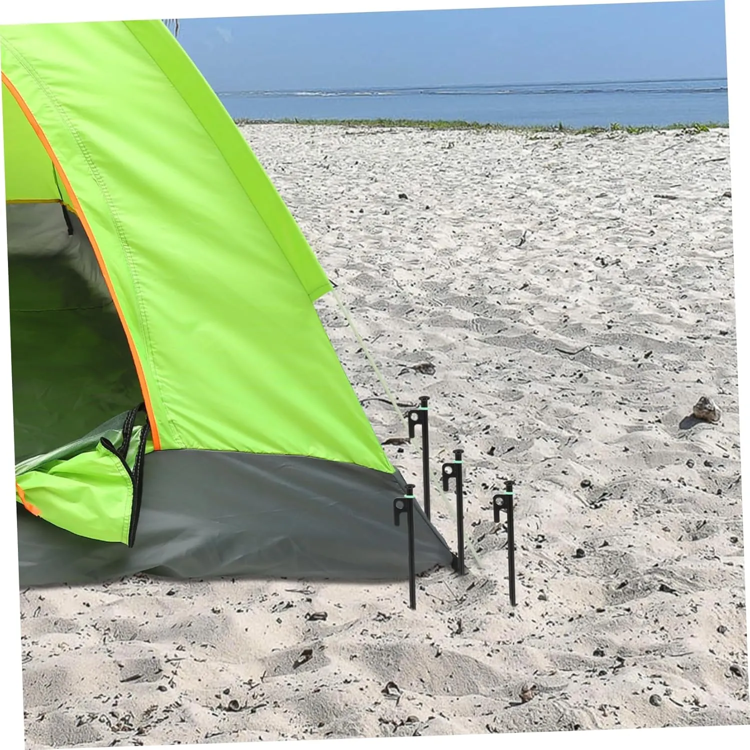 KESYOO 1set Heavy Duty Tent Stakes with Camping Pegs for Canopy Tarps Outdoor Tents Ground Anchors for Wind Resistance and Stability