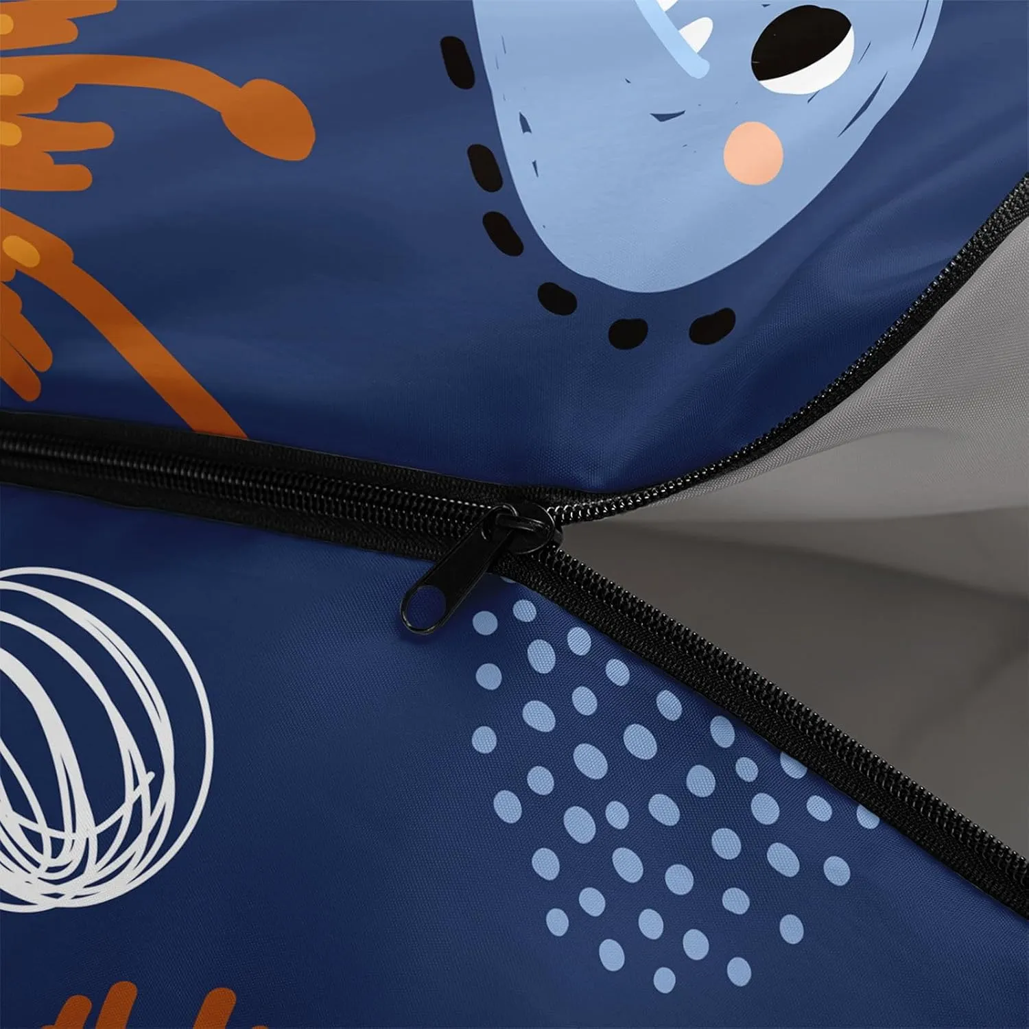 Kids Sleeping Bag for Boys Girls,Cute Puppy Print-Lightweight Warm Portable Outdoor Indoor-Waterproof Cold Weather Resistant Sleeping Bag for Camping Hiking