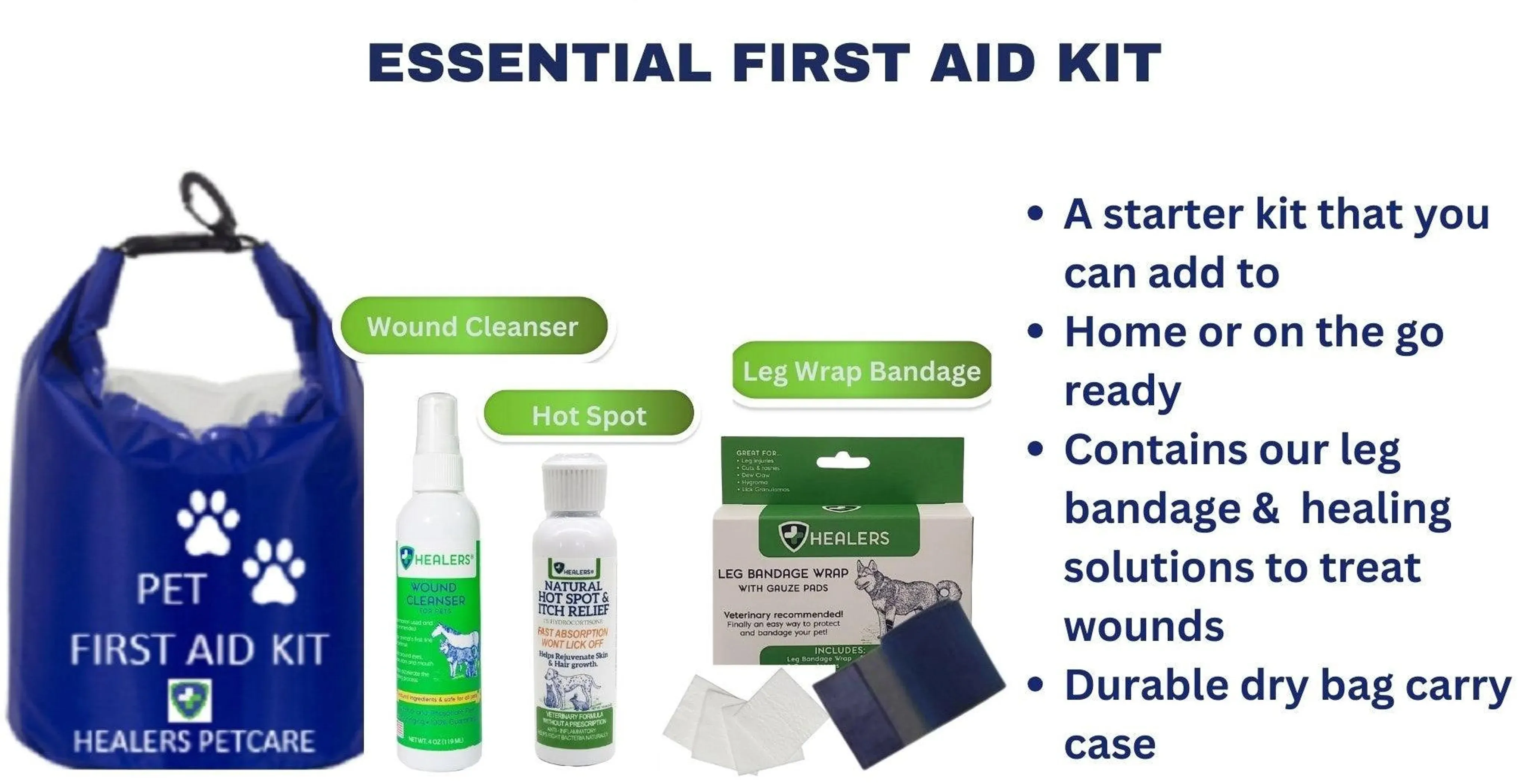 Kit Dual-purpose First Essentials Worldwide tracking Aid