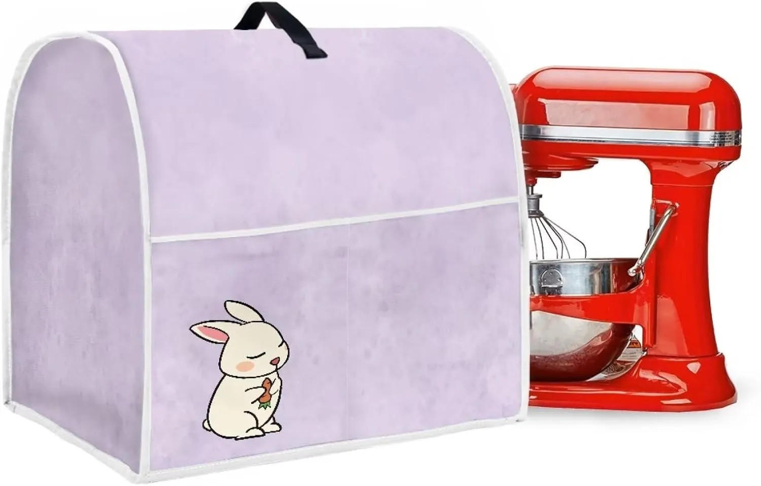 Kitchen Aid Mixer Cover Blender Cover Small Appliance Cover Kitchen Mixer Blender Covers Food Processor Dust Cover With Top Handle For Home Decor Organizer Bag Small Rabbit Design