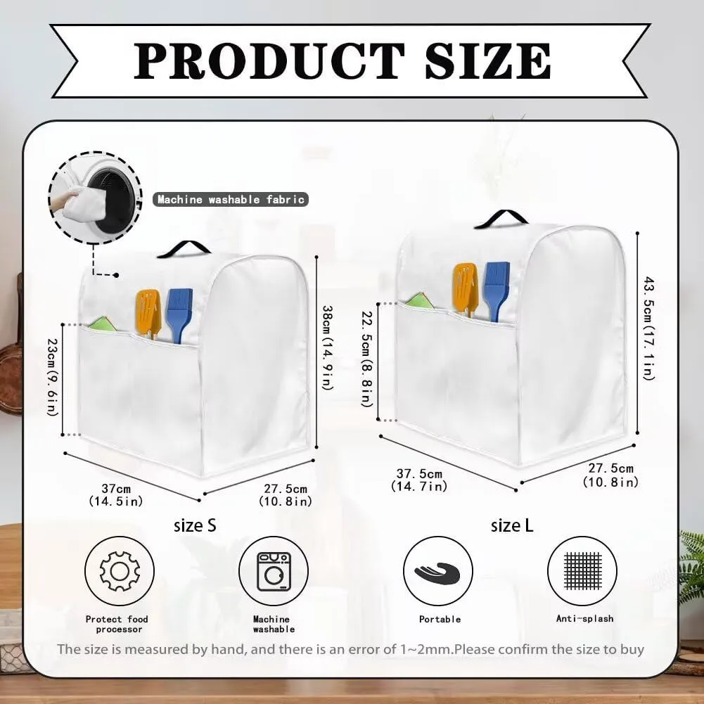 Kitchen Aid Mixer Cover Blender Cover Small Appliance Cover Kitchen Mixer Blender Covers Food Processor Dust Cover With Top Handle For Home Decor Organizer Bag Small Rabbit Design