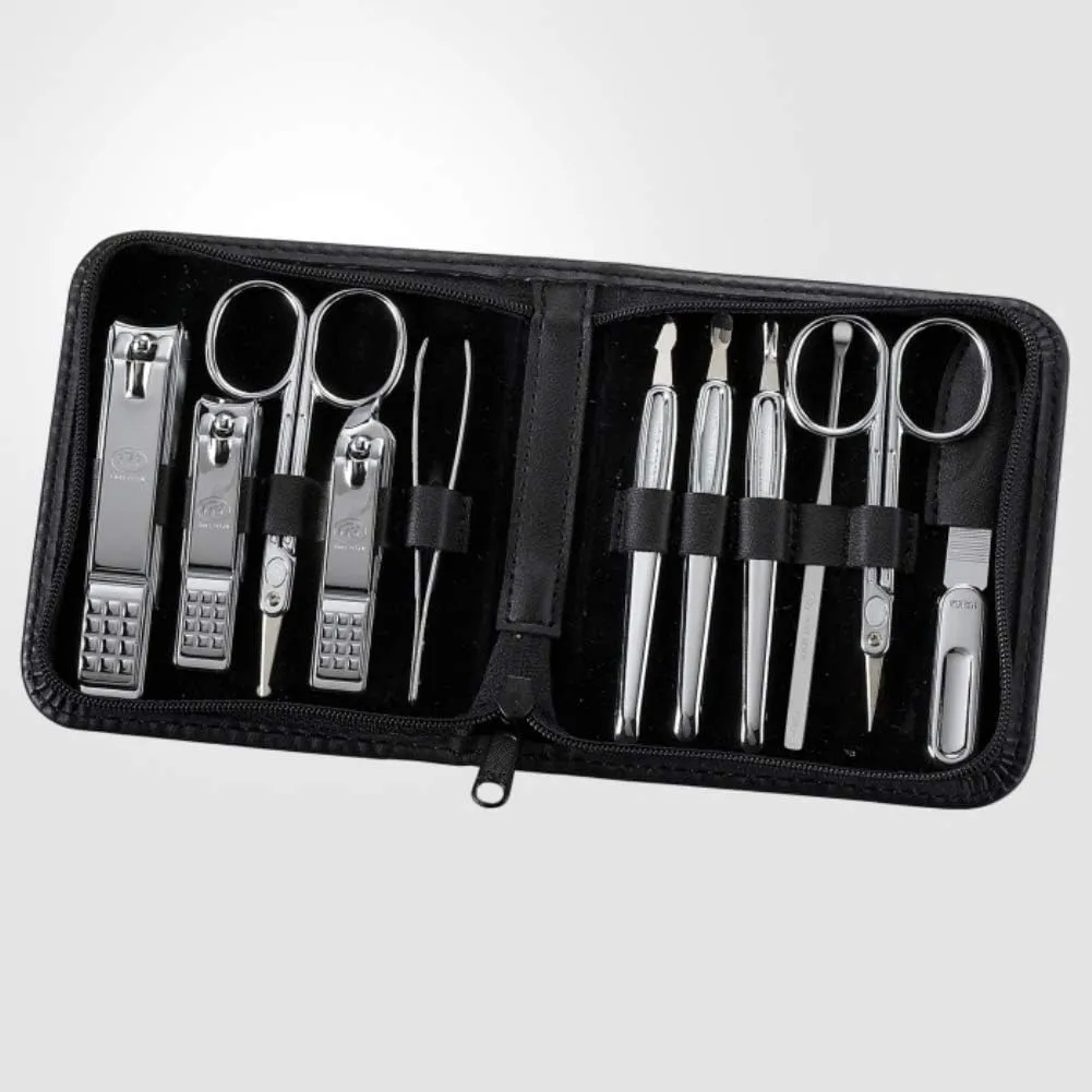 Korean Nail Clippers! World No. 1 Three Seven (777) Travel Manicure Pedicure Grooming Kit Nail Clipper Set (11 PCs). MADE IN KOREA, Since 1975