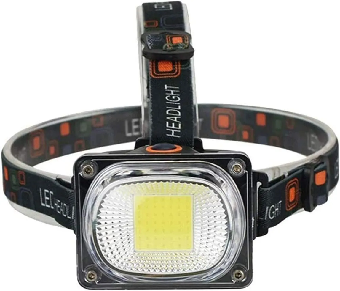 LED Headlamp Flashlight - Brightest Spotlight Headlight - Zoomable Tiltable Adjustable - Camping Hiking Caving Hunting Fishing Head Light