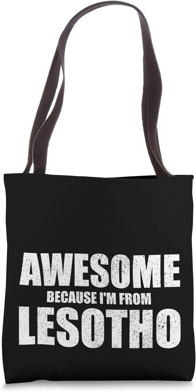 Lesotho Travel Accessories From Lesotho Citizen Tote Bag