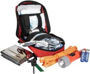 Life Gear 116 Piece First Aid   Survival Kit in Waterproof Soft Case