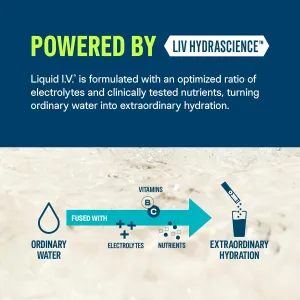 Liquid I.V.® Hydration Multiplier - Strawberry Lemonade | Electrolyte Powder Drink Mix | 1 Pack (16 Servings)