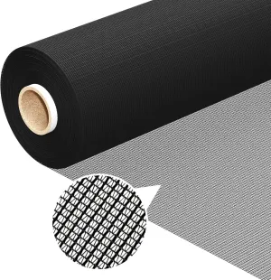 MAGZO Window Screen Replacement Roll with Angled Interlaced Woven 40 Mesh, 37"x197" Mesh Screen for Paito Sliding Doors Repair Kit, Rainproof & Dustproof, Ideal for Windows, Doors & DIY Projects