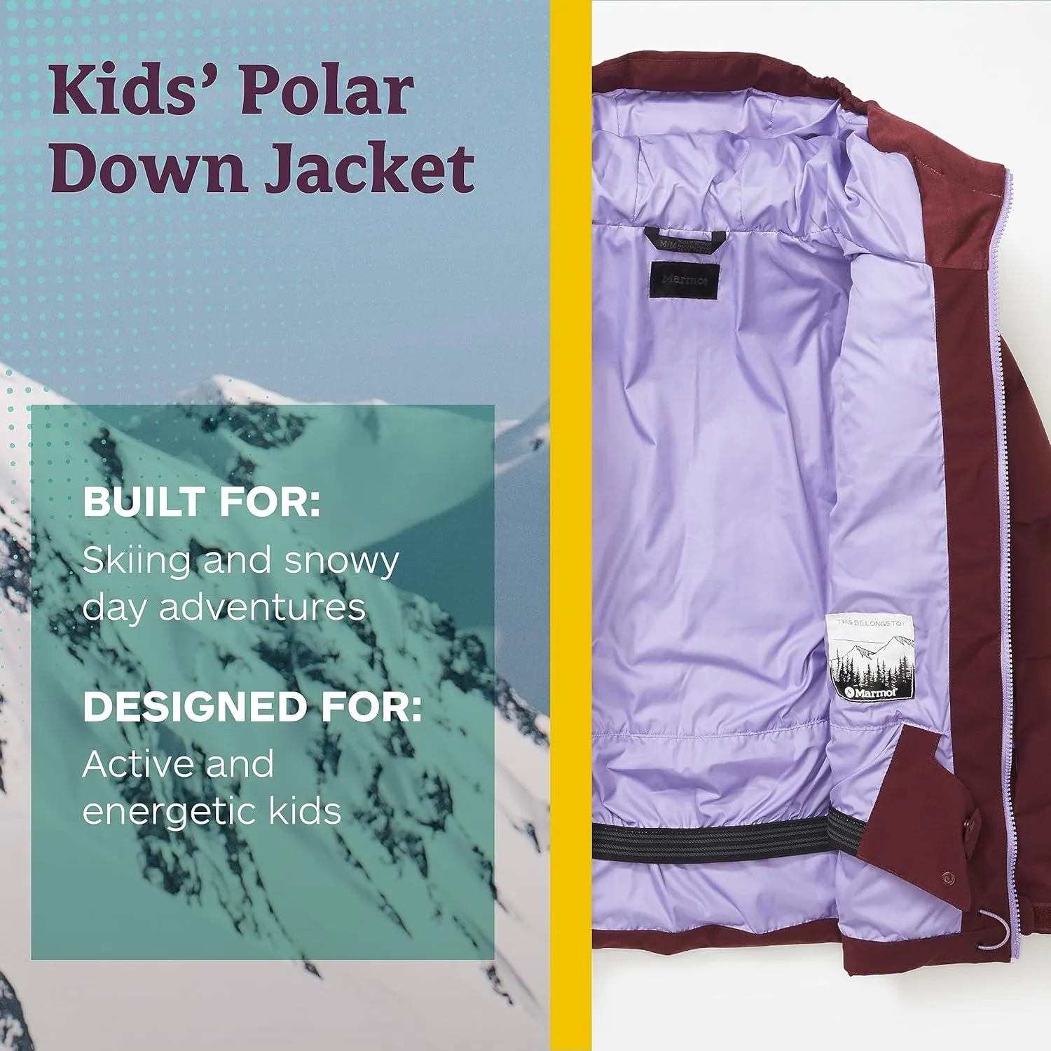 MARMOT Kid's Polar Down Jacket