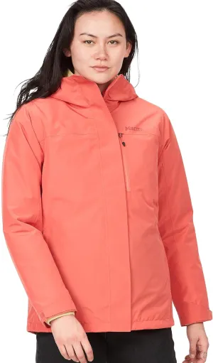 Marmot Women's Ramble 3-in-1 Component Jacket - Recycled Waterproof Shell with Hood and Removable Insulated Thermal R Liner