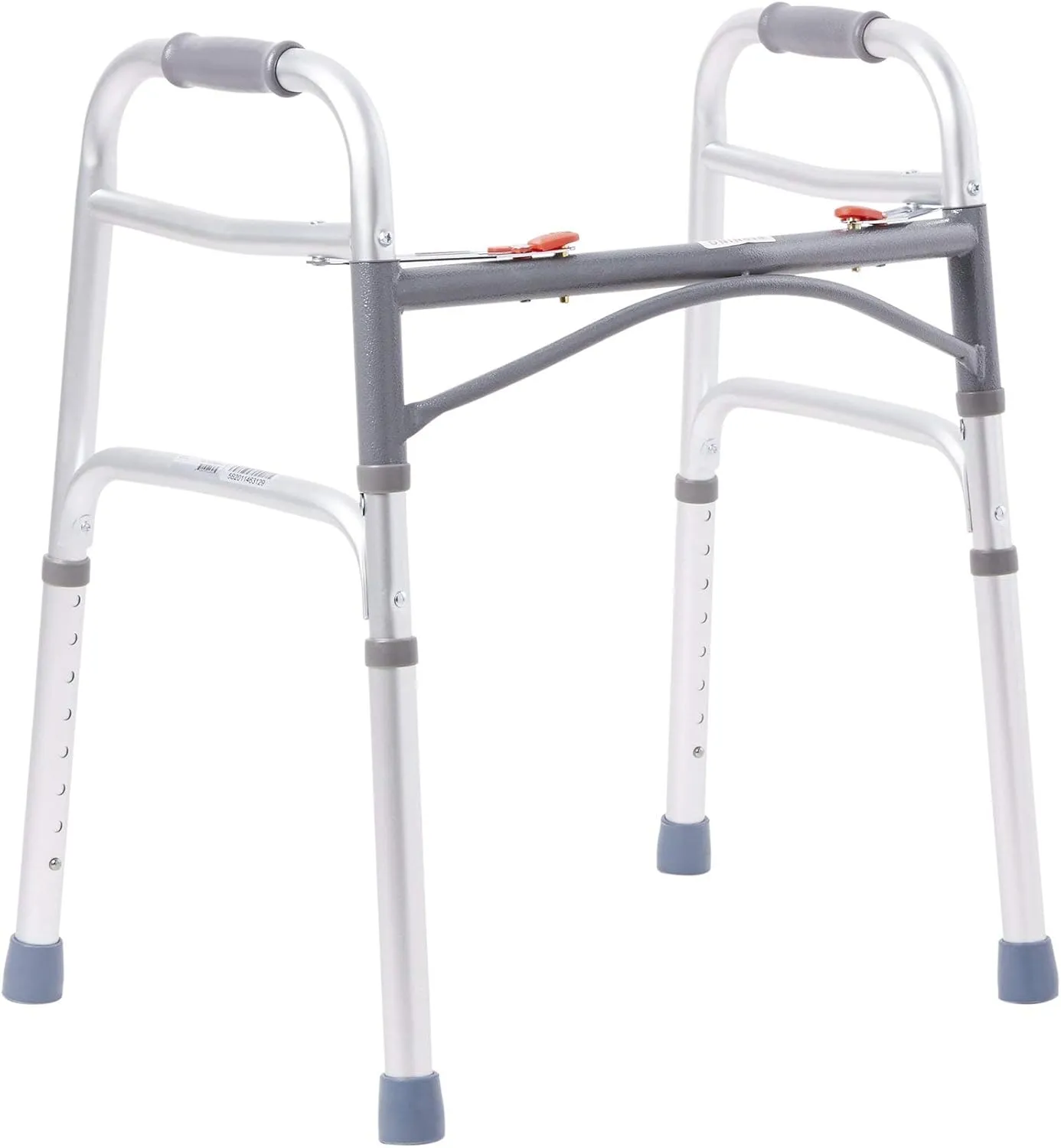 McKesson Junior Folding Walker for Children, Adjustable Aluminum Frame - Pediatric Medical Walking Aid - 350 lbs Weight Capacity, 1 Count