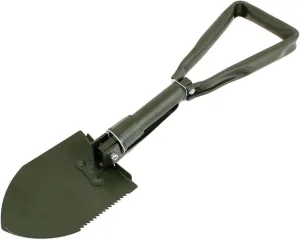 Metal Portable Compact Folding Snow Shovel w Pouch Army Green (id: b53 c58 239 8e6 903, Small, b53c582398e6f903b7c0d32a7aead2