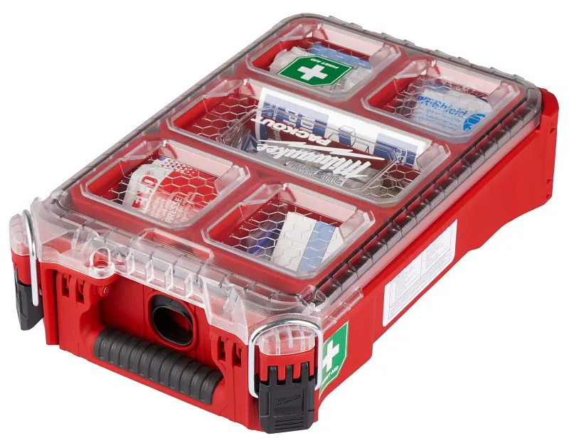 MILWAUKEE Milwaukee PACKOUT 48-73-8435C First Aid Kit, 79-Piece