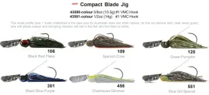 Molix Compact Blade Jig 1/2oz