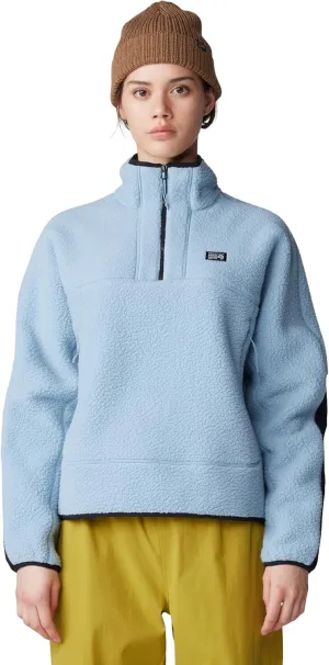 Mountain Hardwear Women's HiCamp Fleece Pullover for Hiking, Travel, Backpacking, and Everyday Wear