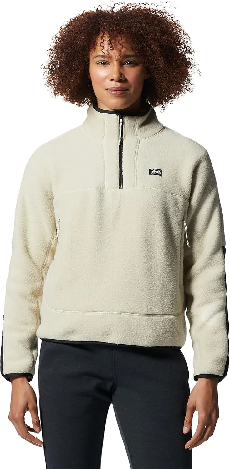 Mountain Hardwear Women's HiCamp Fleece Pullover for Hiking, Travel, Backpacking, and Everyday Wear