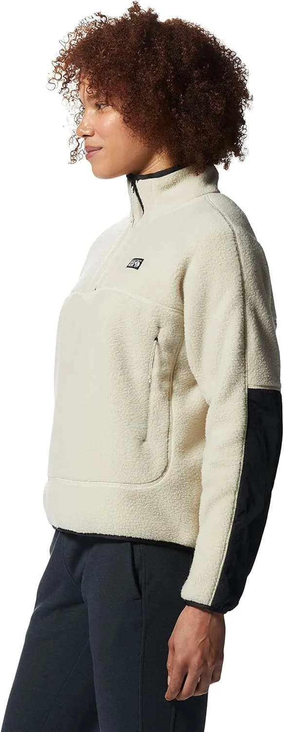 Mountain Hardwear Women's HiCamp Fleece Pullover for Hiking, Travel, Backpacking, and Everyday Wear