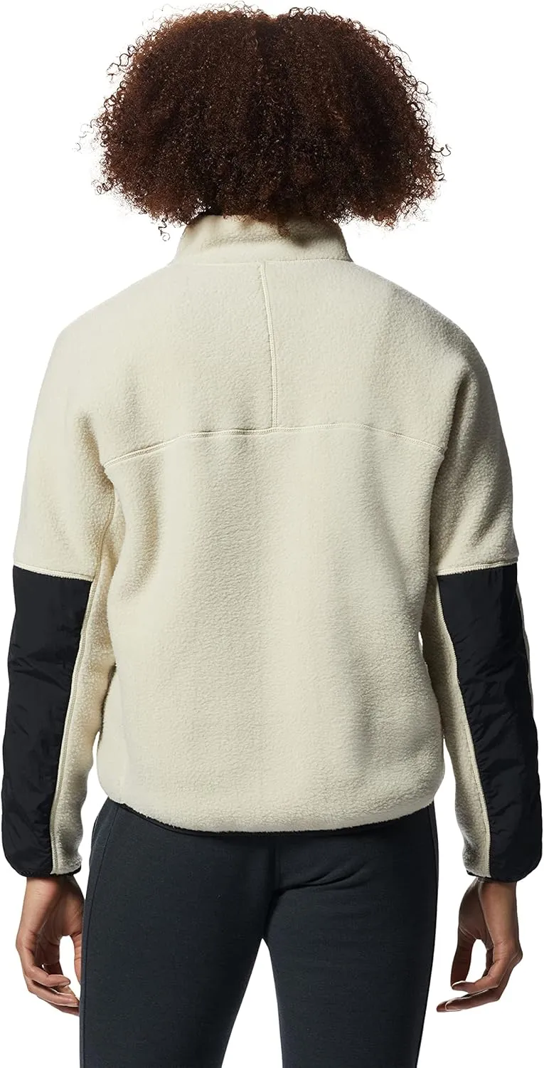 Mountain Hardwear Women's HiCamp Fleece Pullover for Hiking, Travel, Backpacking, and Everyday Wear