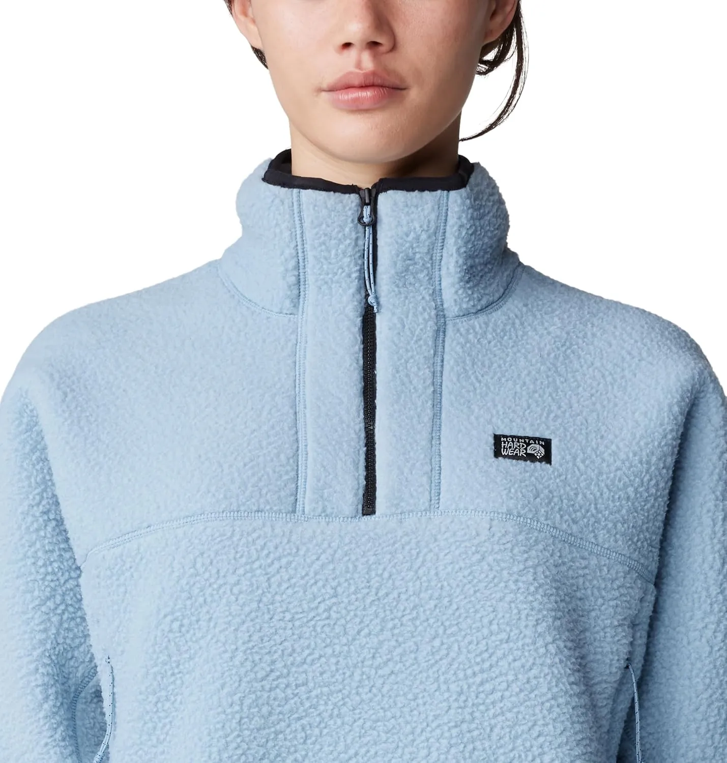Mountain Hardwear Women's HiCamp Fleece Pullover for Hiking, Travel, Backpacking, and Everyday Wear