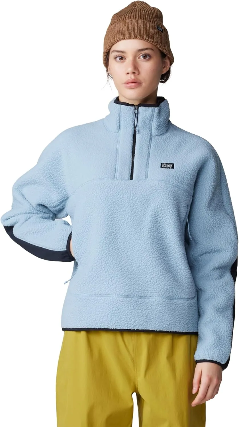 Mountain Hardwear Women's HiCamp Fleece Pullover for Hiking, Travel, Backpacking, and Everyday Wear