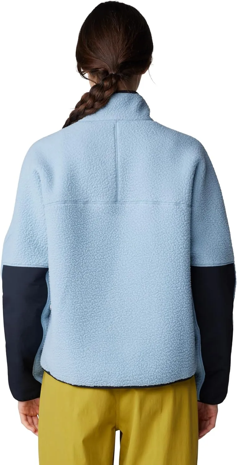 Mountain Hardwear Women's HiCamp Fleece Pullover for Hiking, Travel, Backpacking, and Everyday Wear