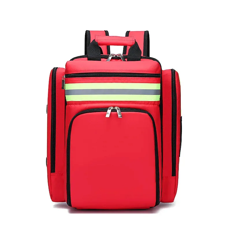 Multi-layer EMS Bag Empty Waterproof Backpack Large Capacity for Outdoor Travel Clinic Nursing Rescue Survival Earthquake