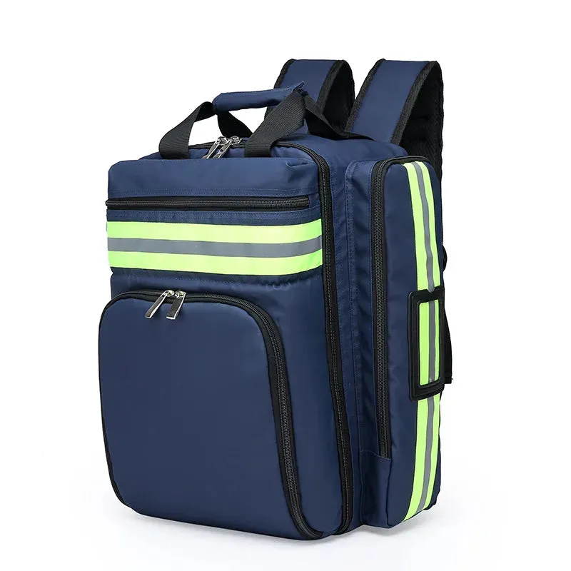 Multi-layer EMS Bag Empty Waterproof Backpack Large Capacity for Outdoor Travel Clinic Nursing Rescue Survival Earthquake
