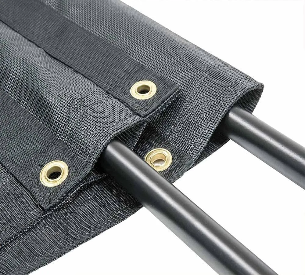 Mytee Products 6' x 14' Dump Truck Vinyl Coated Mesh Tarps Cover with 5 Inch 18oz Double Pocket