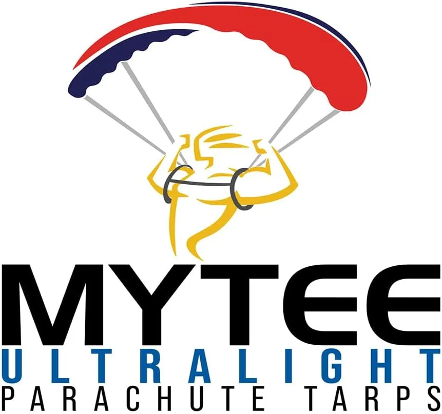 Mytee Products Airbag/Parachute Fabric Heavy Duty 14oz Steel Tarp 16' x 27' - Black