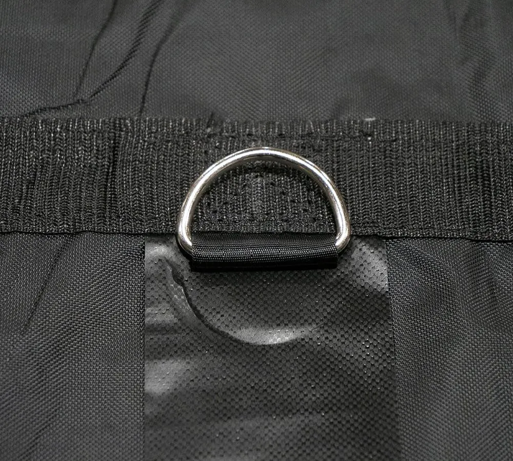 Mytee Products Airbag/Parachute Fabric Heavy Duty 14oz Steel Tarp 16' x 27' - Black