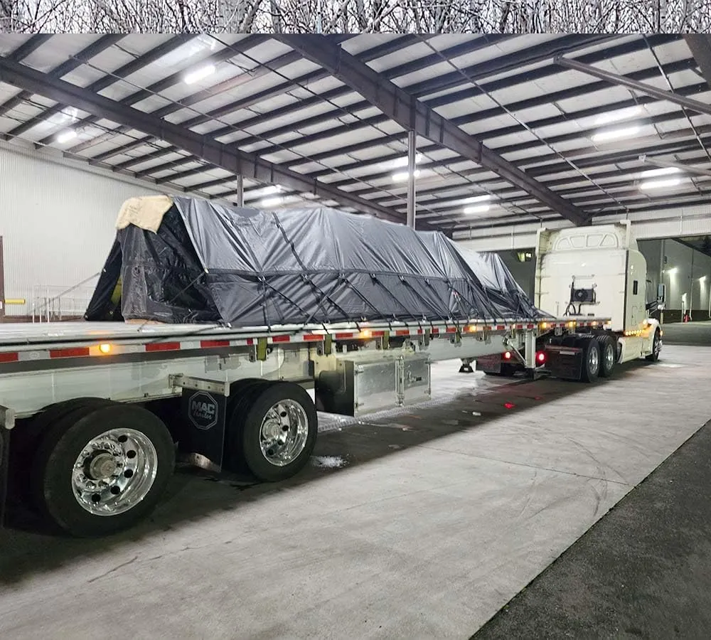 Mytee Products Airbag/Parachute Fabric Heavy Duty 14oz Steel Tarp 16' x 27' - Black