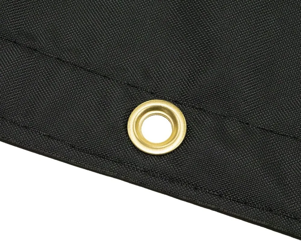 Mytee Products Airbag/Parachute Fabric Heavy Duty 14oz Steel Tarp 16' x 27' - Black