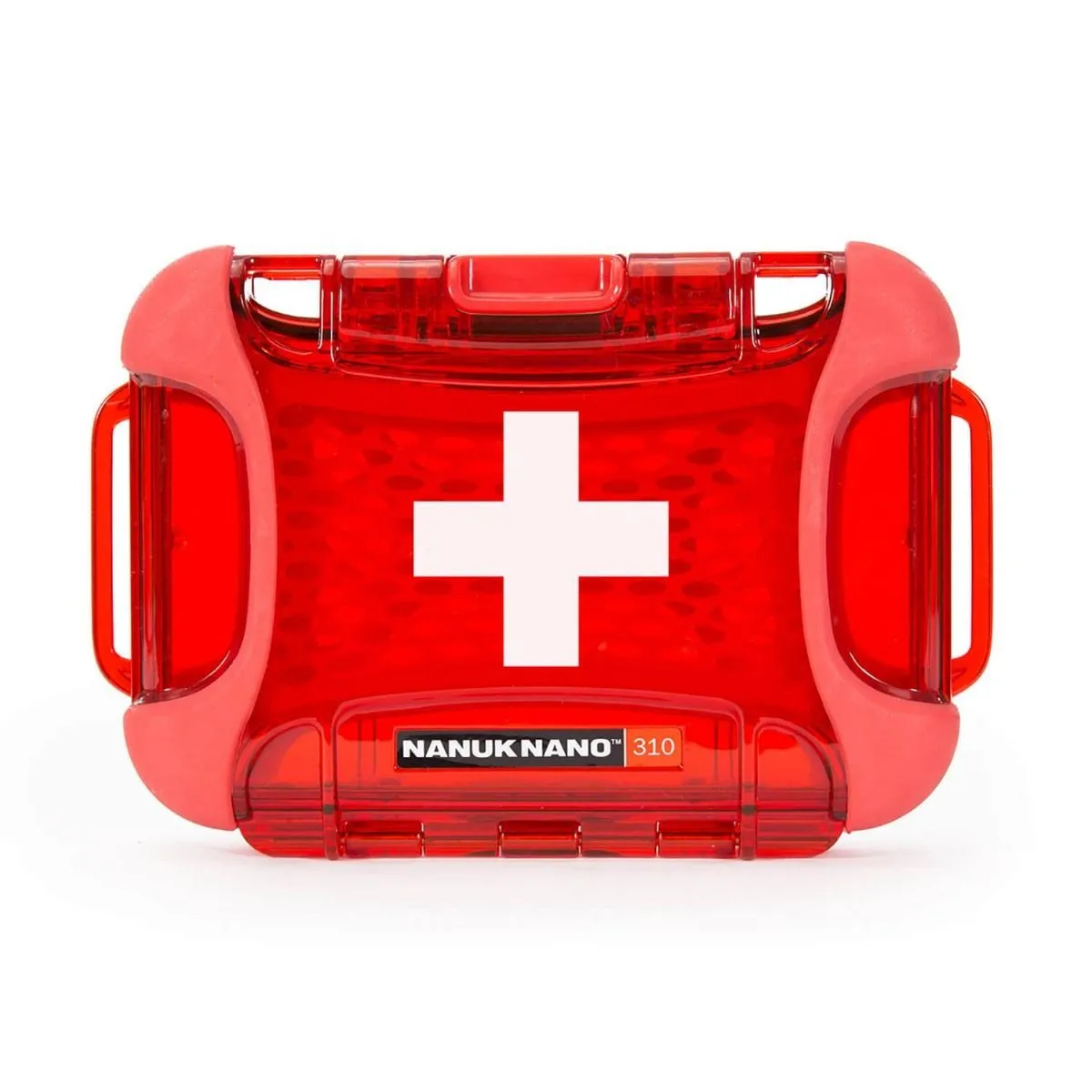 Nanuk 310 Case with First Aid Logo (Empty)(Red)