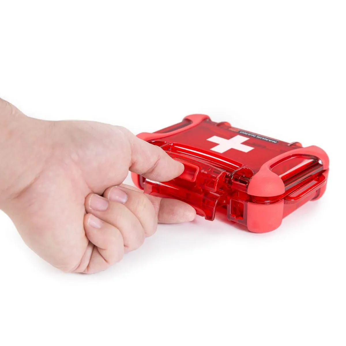 Nanuk 310 Case with First Aid Logo (Empty)(Red)
