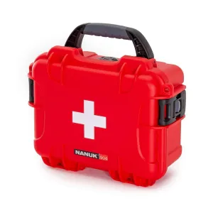 NANUK 904 First Aid Waterproof and Durable Case with First Aid Logo