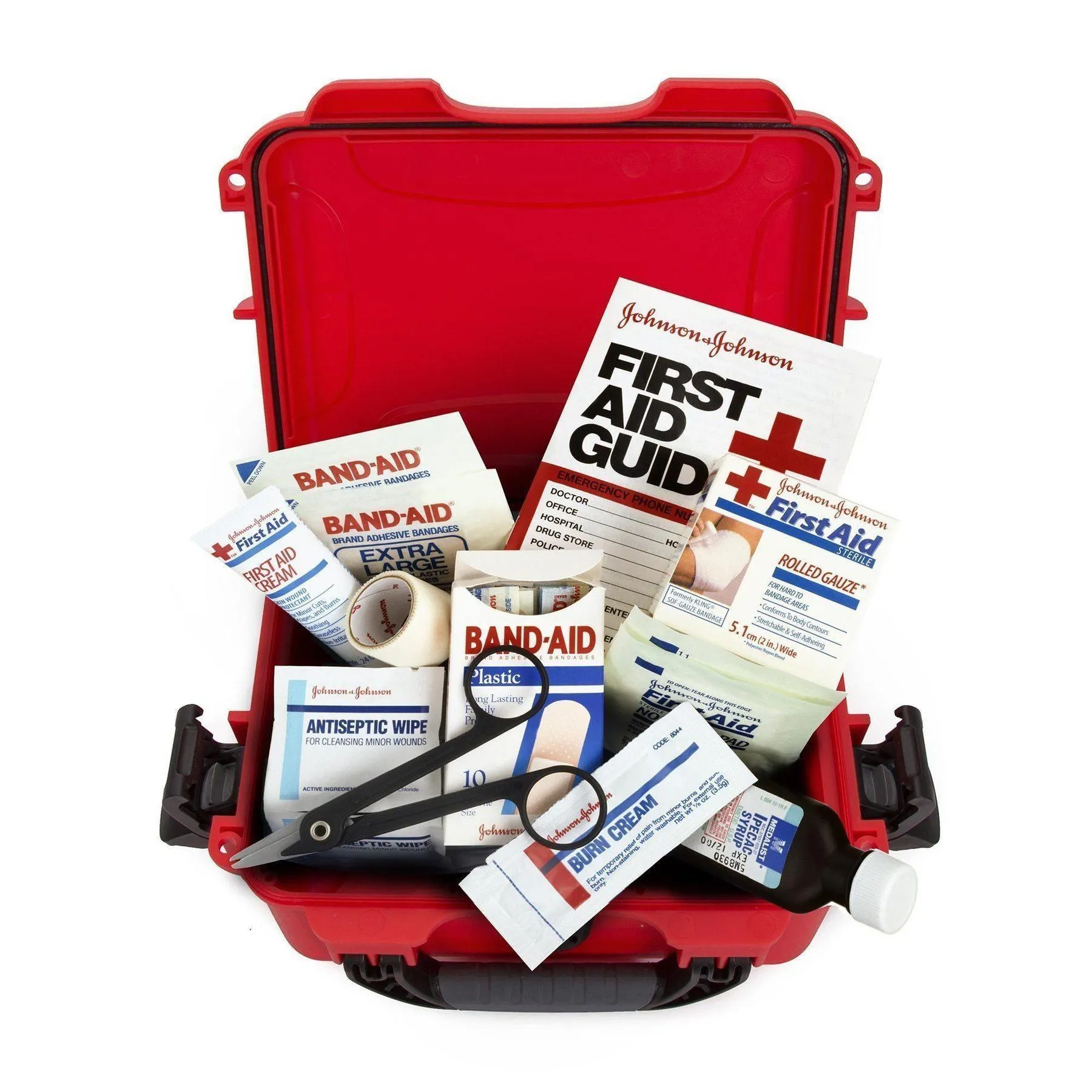 NANUK 904 First Aid Waterproof and Durable Case with First Aid Logo