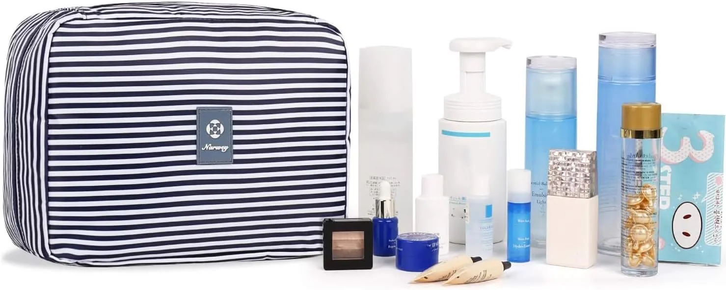 Narwey Hanging Travel Toiletry Bag Cosmetic Make up Organizer for Women and Girls Waterproof