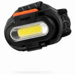 NEBO Nebo EINSTEIN NEB-HLP-0008 Headlamp, 2200 mAh, Alkaline, Lithium-Ion Battery, LED Lamp, 1500, 209 ft Beam Distance