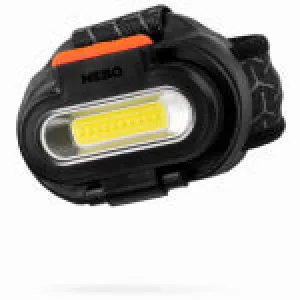 NEBO Nebo EINSTEIN NEB-HLP-0008 Headlamp, 2200 mAh, Alkaline, Lithium-Ion Battery, LED Lamp, 1500, 209 ft Beam Distance