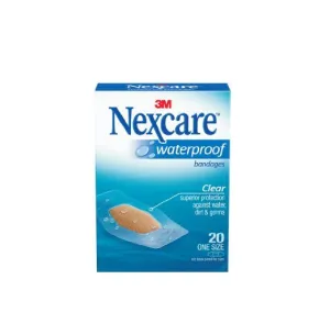 Nexcare H3584 Tegaderm  Pad Transparent Dressing, 2-3/8" x 4" Box of 5