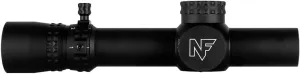 Nightforce NX8-1-8x24mm F1 Capped First Focal Plane (F1/FFP) 30mm Tube Durable Precise Waterproof Fogproof Hunting Gun Scope