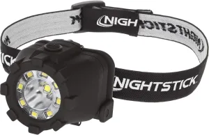 Nightstick NSP-4604B Dual-Light Headlamp, Black