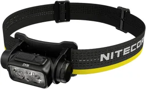 Nitecore Headlamp NU43 Lightweight USB C Rechargeable LED Head Torch 1400 Lumens 130m Beam Range Red Light for Night Vision