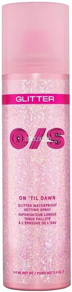 One Size On 'Til Dawn Glitter Waterproof Setting Spray 3.4 oz / 143 mL Limited Edition 2025