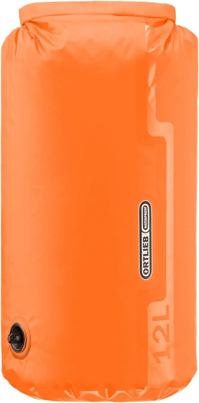 Ortlieb Compression Dry Bag 12 LTR with Valve (Orange)