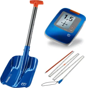 Ortovox Rescue Set Diract I Shovel, Probe & Avalanche Transceiver Bundle